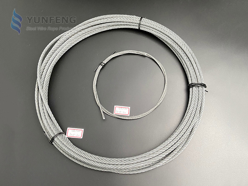 good price and quality 7*19-4.8mm wire rope