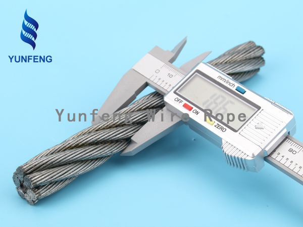 zinc aluminum alloy wire rope