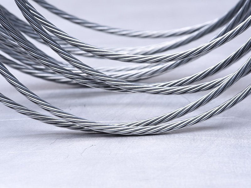 customized zinc alloy wire rope
