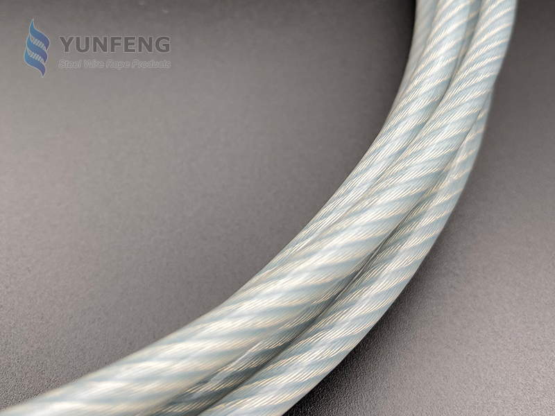 pu coated steel wire rope